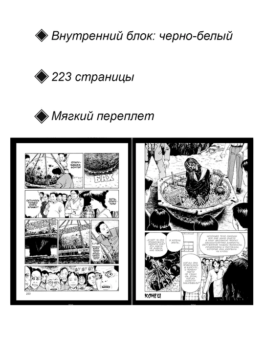 Manga, Kolleksiya ujasov, Dzyundzi Ito, 12 jild