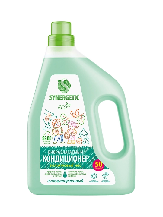 SYNERGETIC Конд д/белья Реликтовый лес 1,5 л
