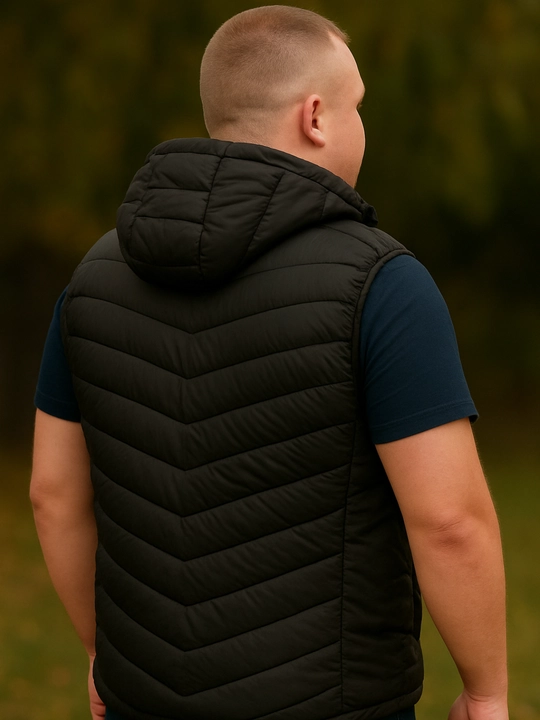 Jiletlar katta razmer erkaklar uchun, kuzgi velikan nimcha, yengsiz jaket, kamzul