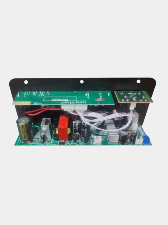 D20-II 60W Bluetooth 5.0 kuchaytirgich plata, 2 MIC, USB/TF/FM/AUX, 220/12V