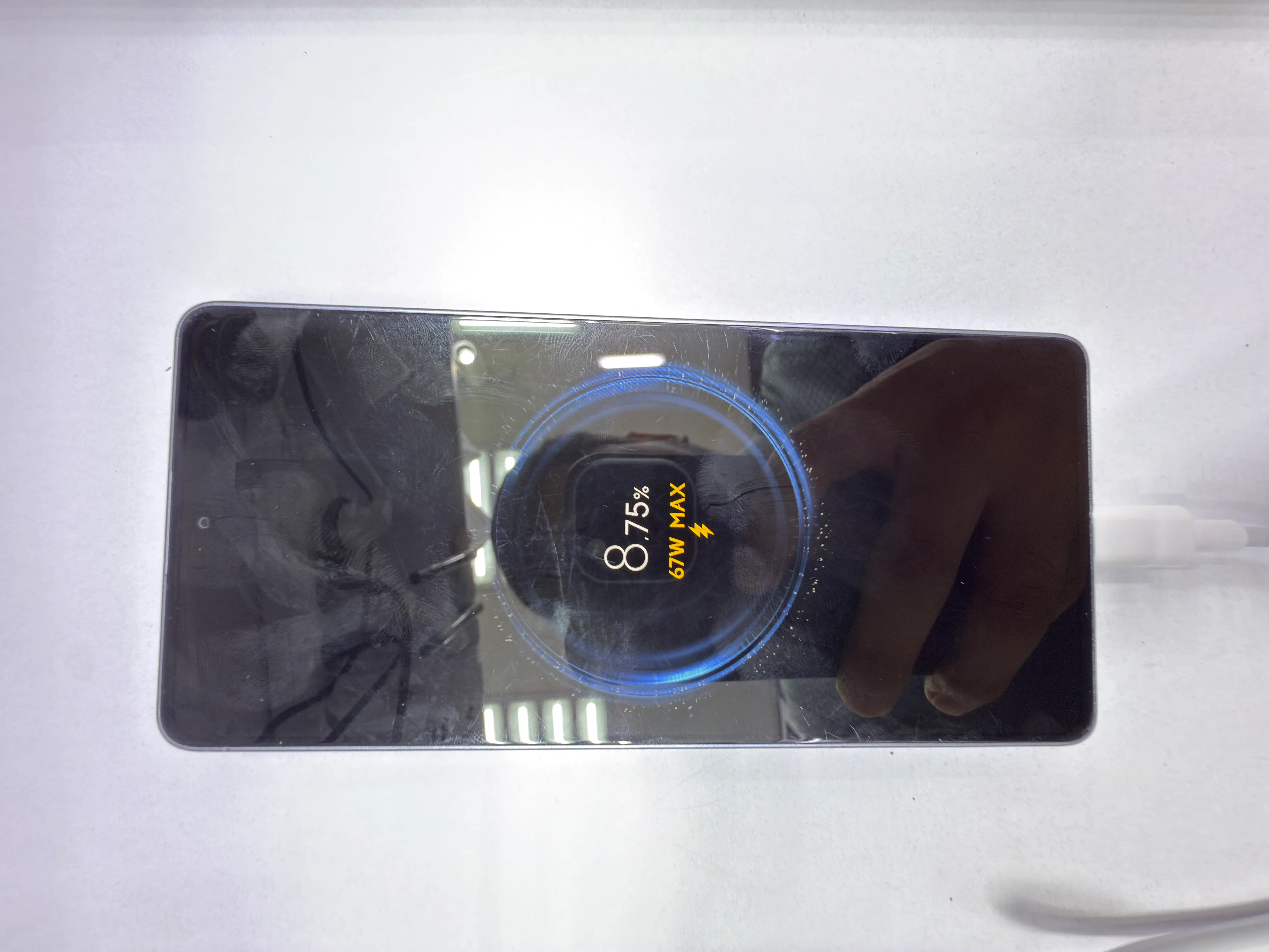 Xiaomi Turbo Tezkor Zaryadlovchi 67W USB kabel bilan