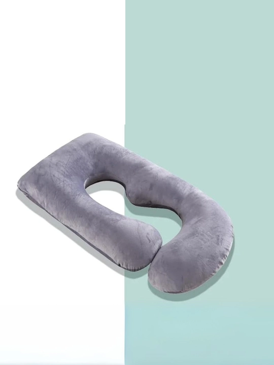 Momcozy homilador ayollar uchun U-shaklli yostiq, 145 sm, kulrang, butun tana uchun