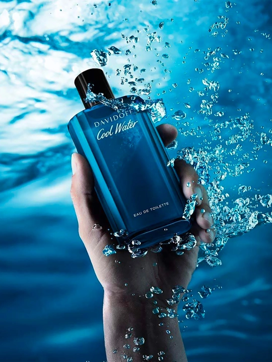 Davidoff Cool Water Eau de Toilette, 125 ml, для мужчин, ароматический-морской, Франция - 