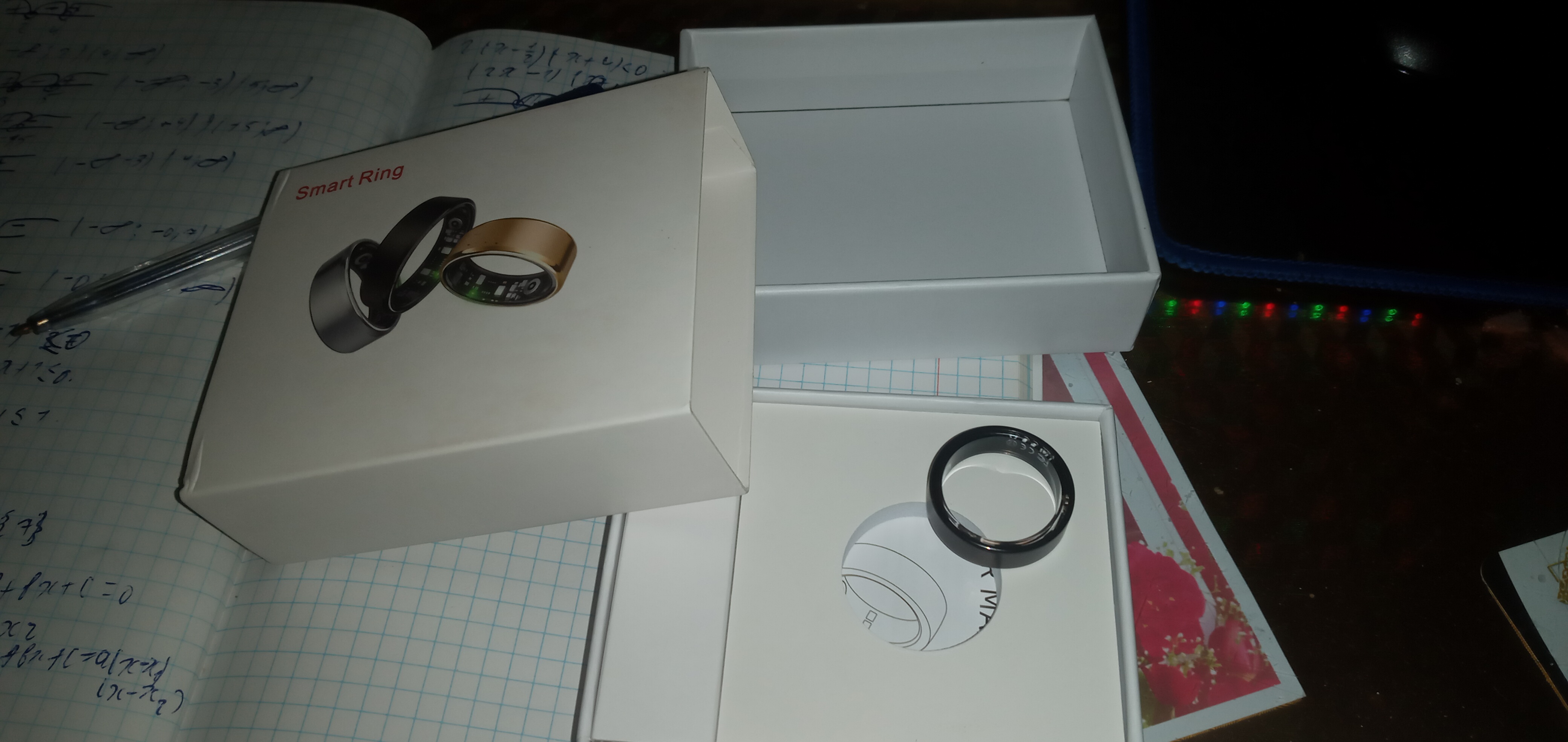 Smart Ring aqlli uzuk, smart uzuk 14 nazorat funkisyasi, zanglamas po'latdan tayyorlangan