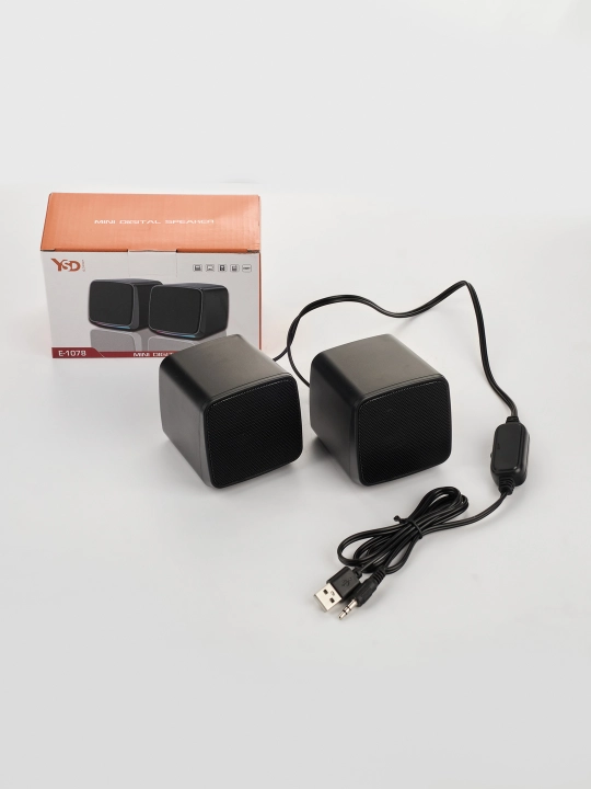 Колонки Bluetooth с RGB подсветкой, беспроводные, с высокой громкостью, заряжаемая usb