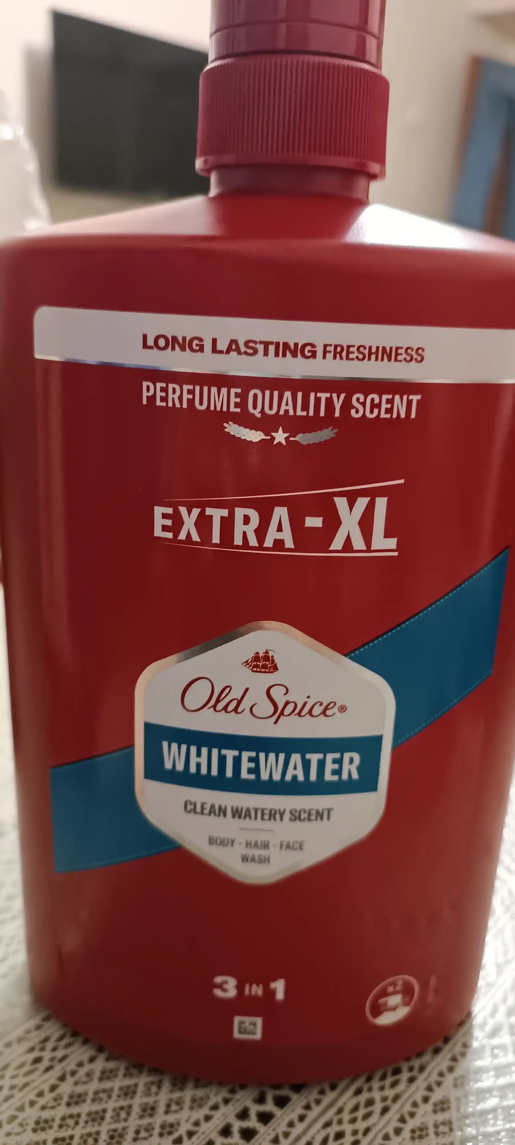 Old Spice гель для душа 3в1 Whitewater, 1л