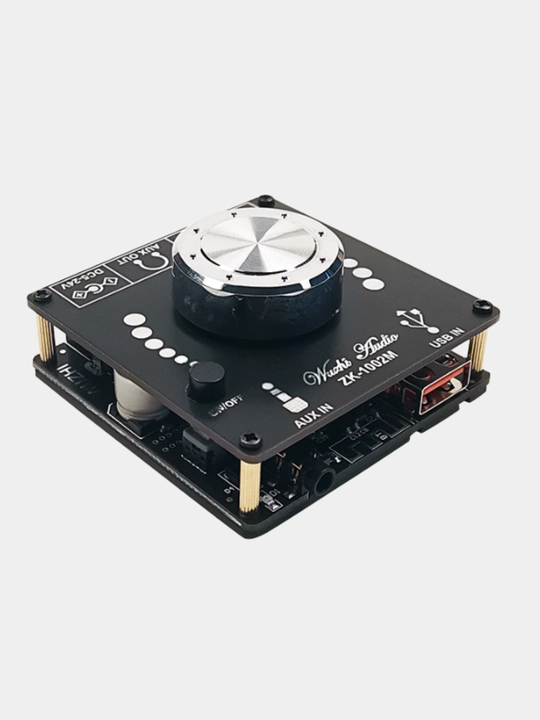ZK-1002M 100 Вт + 100 Вт (24В, 5A) Bluetooth 5,0 усилитель мощности, аудио плата