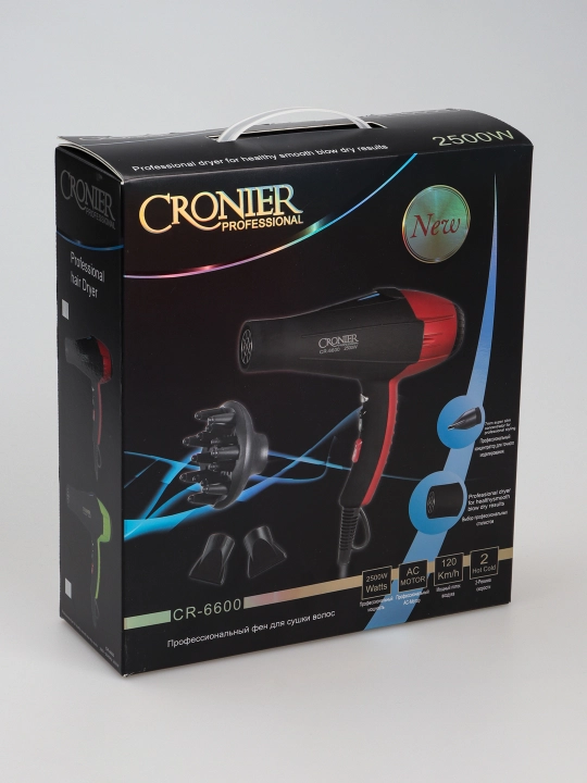 Профессиональный фен для сушки и укладки волос Cronier CR-8102, CR-7977, CR-8808, CR-8105