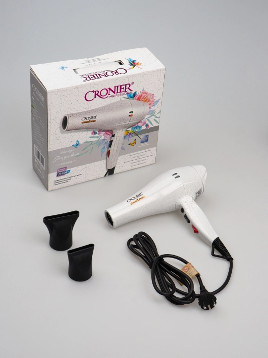 Sochlarni quritish va ukladka uchun professional fen Cronier CR-8102, CR-7977, CR-8808