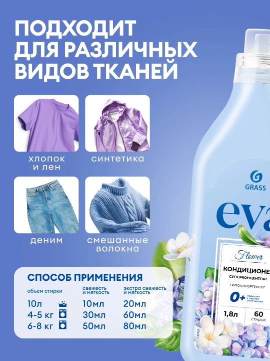 GRASS Eva Flower Mato yumshatuvchi, 1,8 litr