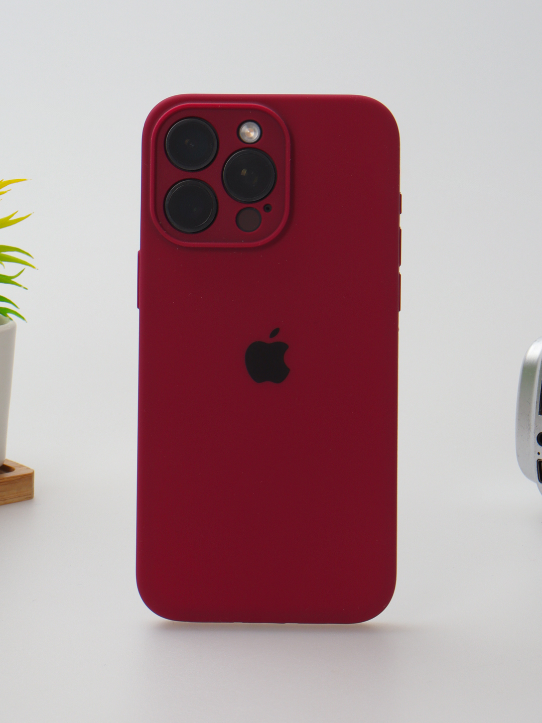Чехол для iPhone (силикон)+ липучка в подарок 7,8,SE,XR,XS,11,12,13,14,15,16, Pro,Max,Plus - 