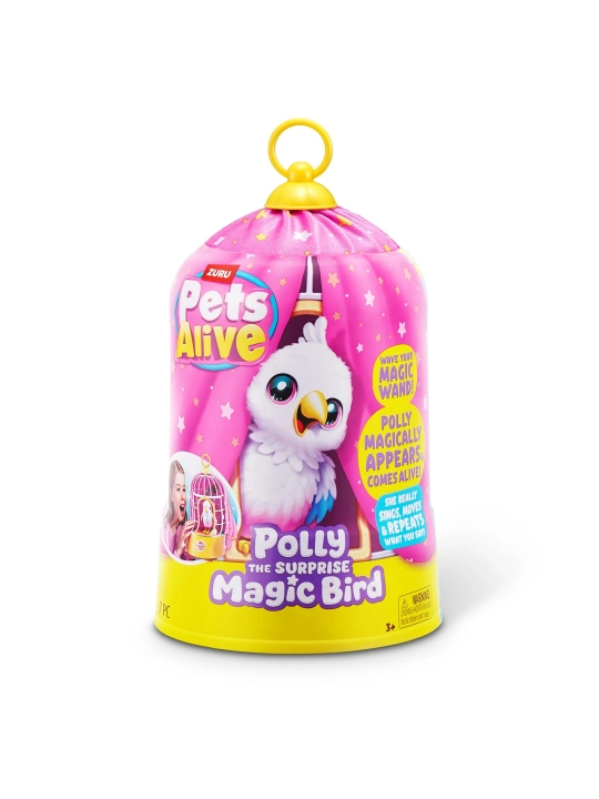 Pets Alive Polly the Magic Bird —  игрушка для девочек с интерактивными звуками