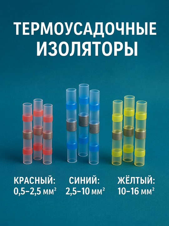 Термоусадочные гильзы с припоем