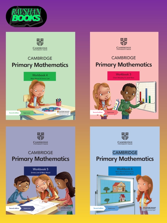 Cambridge Mathematics. Workbook 3, 4, 5, 6. Learner’s Book 3, 4, 5, 6 - 