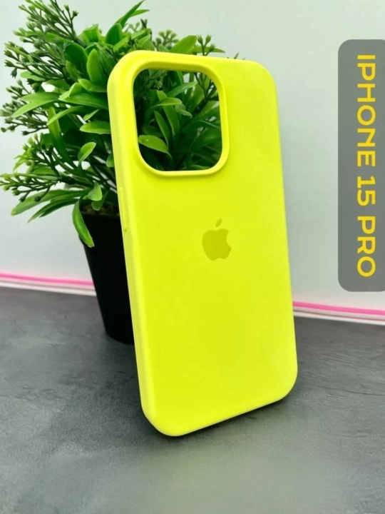 Силиконовый чехол для Phone 13 Pro, Pro Max, 14 Pro, Pro Max, 15 Pro, Pro Max 16