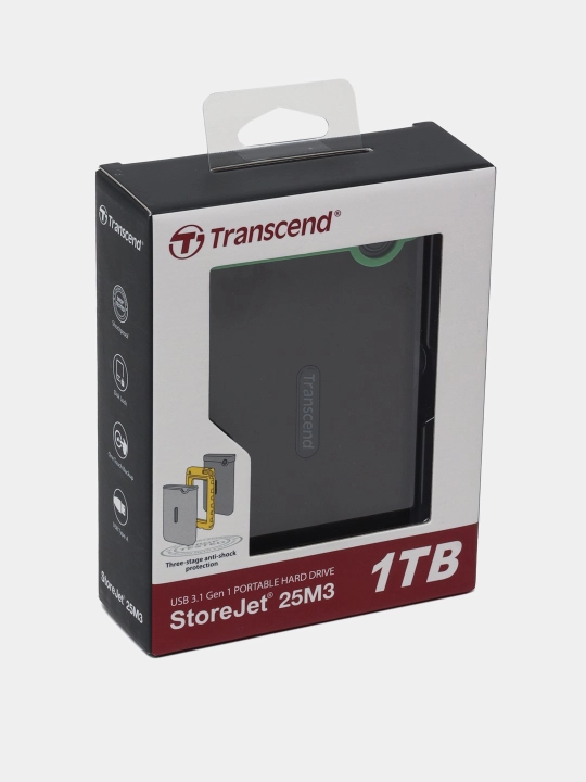 Qattiq disk Transcend 25M3, 2.5, 1 Tb - 