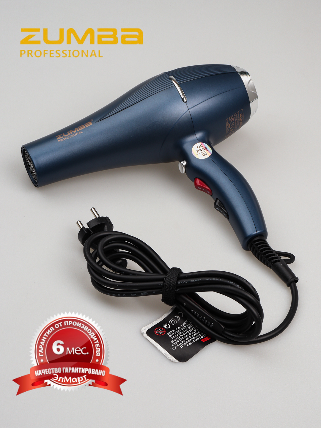 Sochlarni quritish va ukladka uchun professional fen Zumba ZM-9999, ZM-9956, ZM-9958 - 