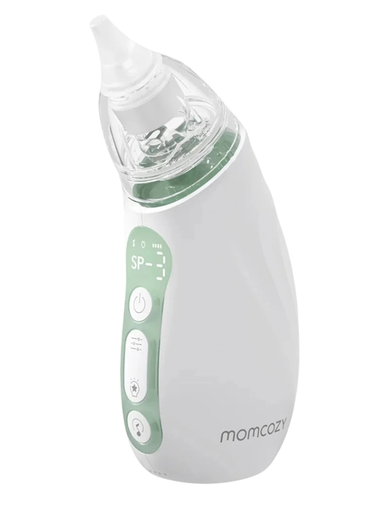 Momcozy BN02 burun aspiratori, 3 daraja, BPA-free, musiqa va yorug‘lik bilan