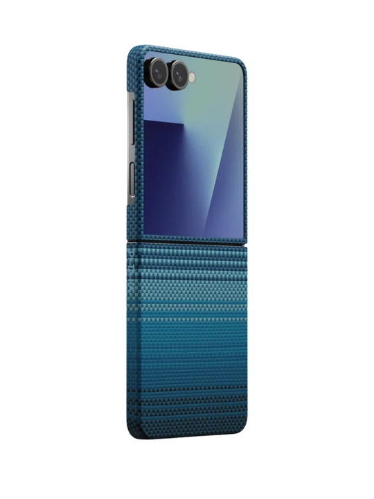 Чехол Pitaka для Samsung Galaxy Z Flip 7, с Magsafe, сверхпрочный, легкий, из кевлара