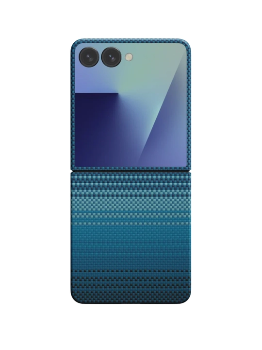 Чехол Pitaka для Samsung Galaxy Z Flip 7, с Magsafe, сверхпрочный, легкий, из кевлара