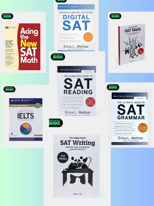 The College Panda SAT Math, Writing, SAT Reading, Grammar, Vocabulary, Cambridge IELTS - 