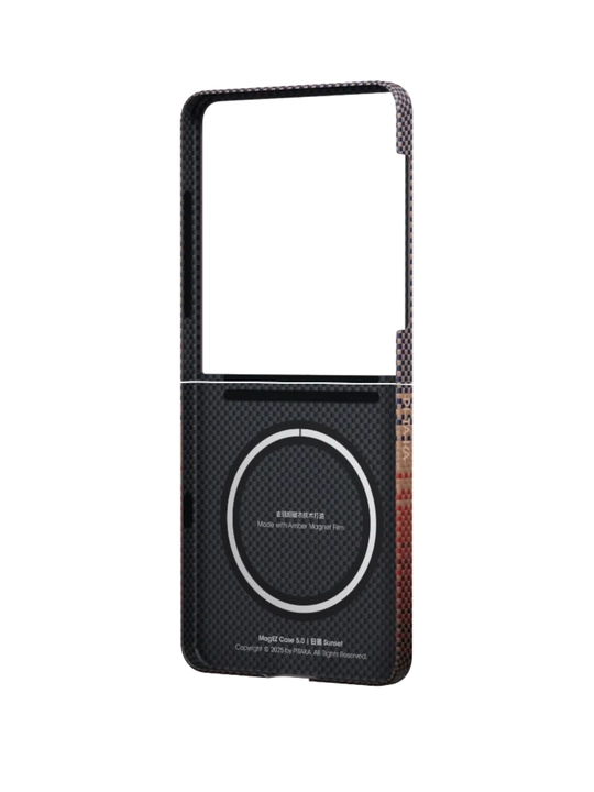 Чехол Pitaka для Samsung Galaxy Z Flip 7, с Magsafe, сверхпрочный, легкий, из кевлара
