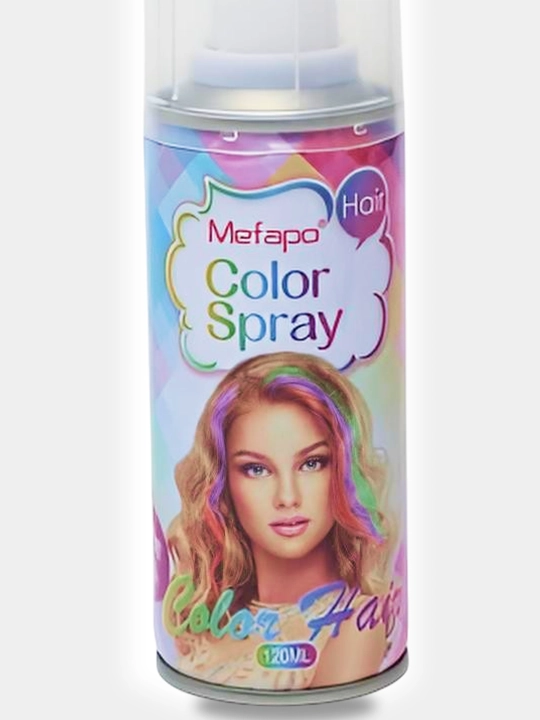 Spray soch bo'yog'i Rangli buzadigan amallar bolalar uchun, yuvilishi mumkin