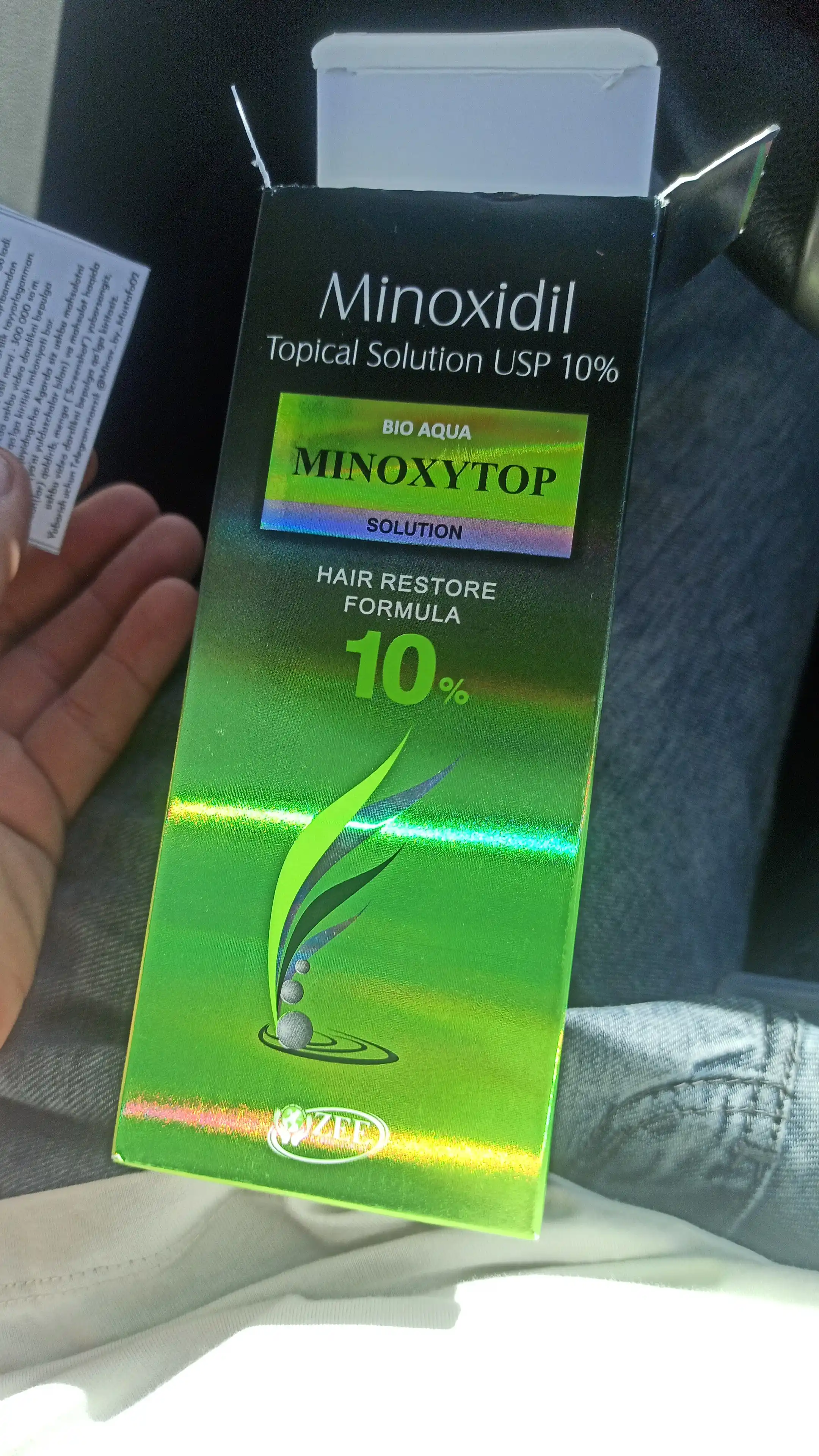 Миноксидил 10% Minoxytop – лосьон для роста волос и бороды