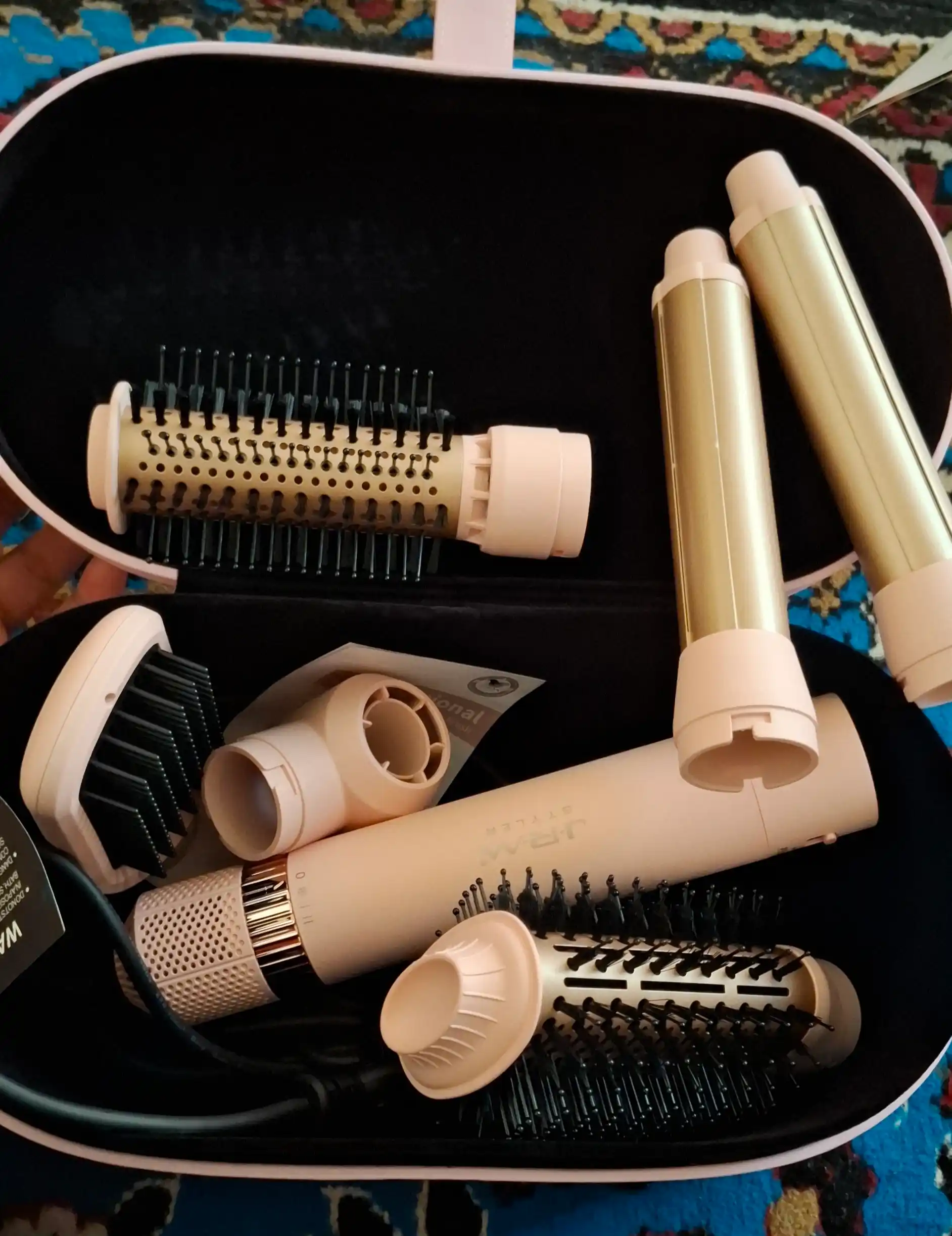 Soch quritgich fen Airwrap JRM styler, 6 tasi 1 da, avtomatik ployka va turmaklash