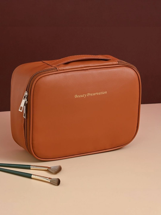 Kosmetika uchun zamonaviy, suvga chidamli organayzer, Travel Bag - katta sig‘imli
