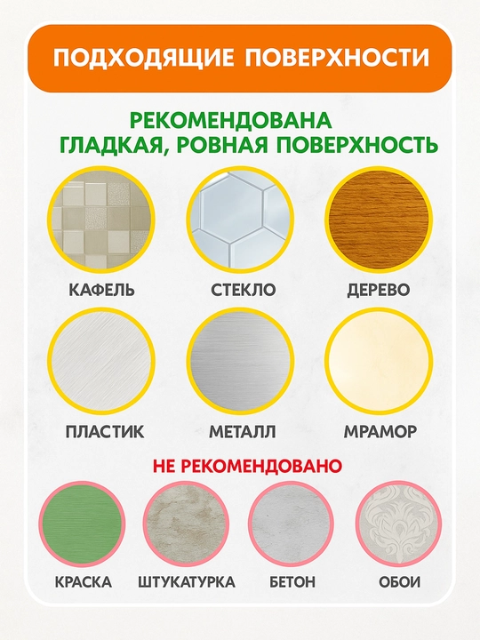 Полка, металл, нержавеющая сталь, с липучками, для ванной и кухни 2 шт