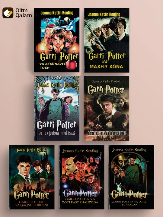 Garri Potter, barcha kitobi, o'zbek tilida - 