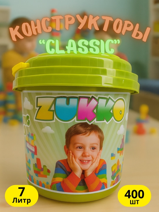 Детские конструкторы ZUKKO 54-800 деталей