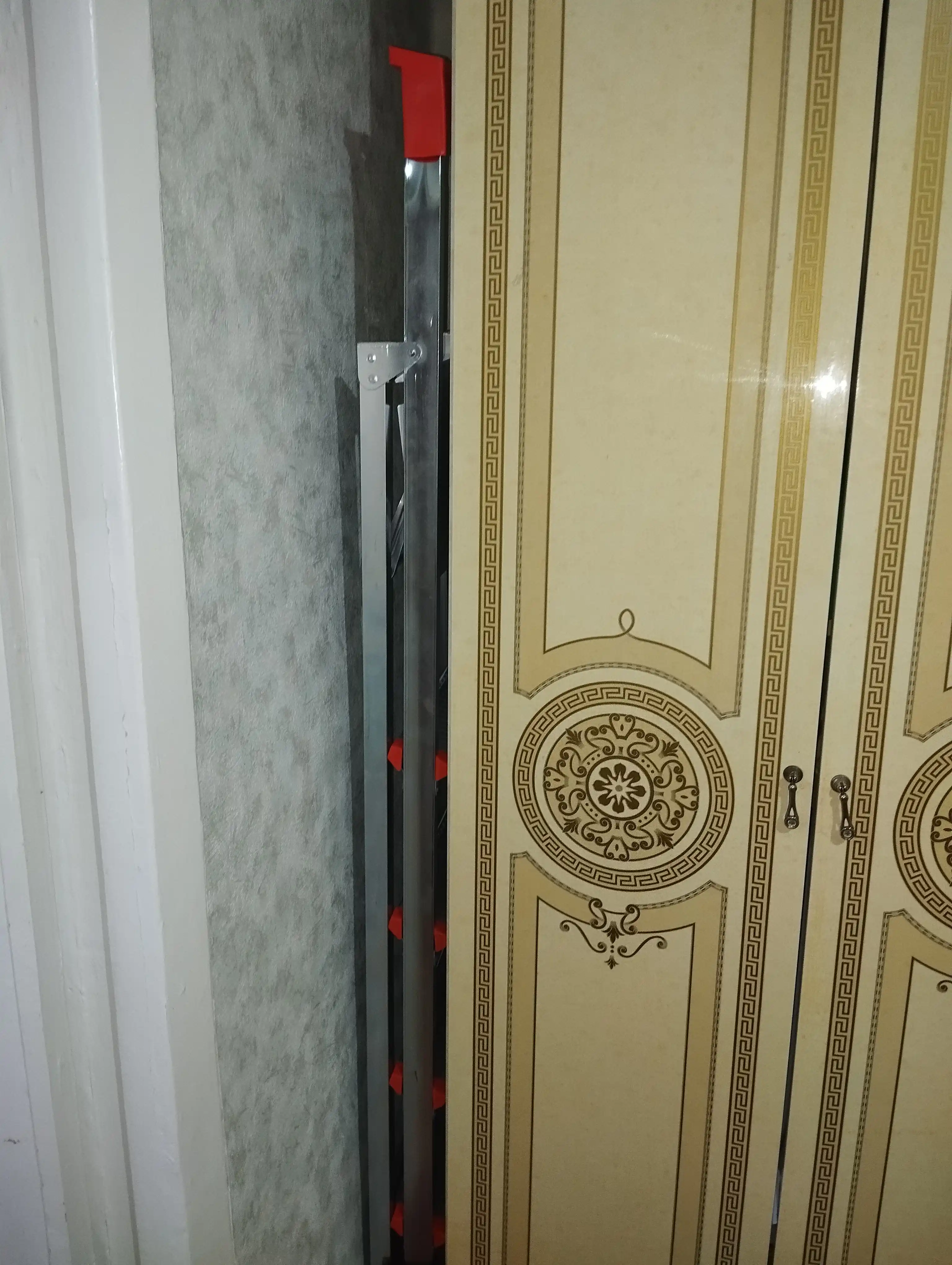 Narvon po'latdan Perilla UFUK, yig'iladigan zinapoya stremaynka, 3 dan 10 ta pog'onali