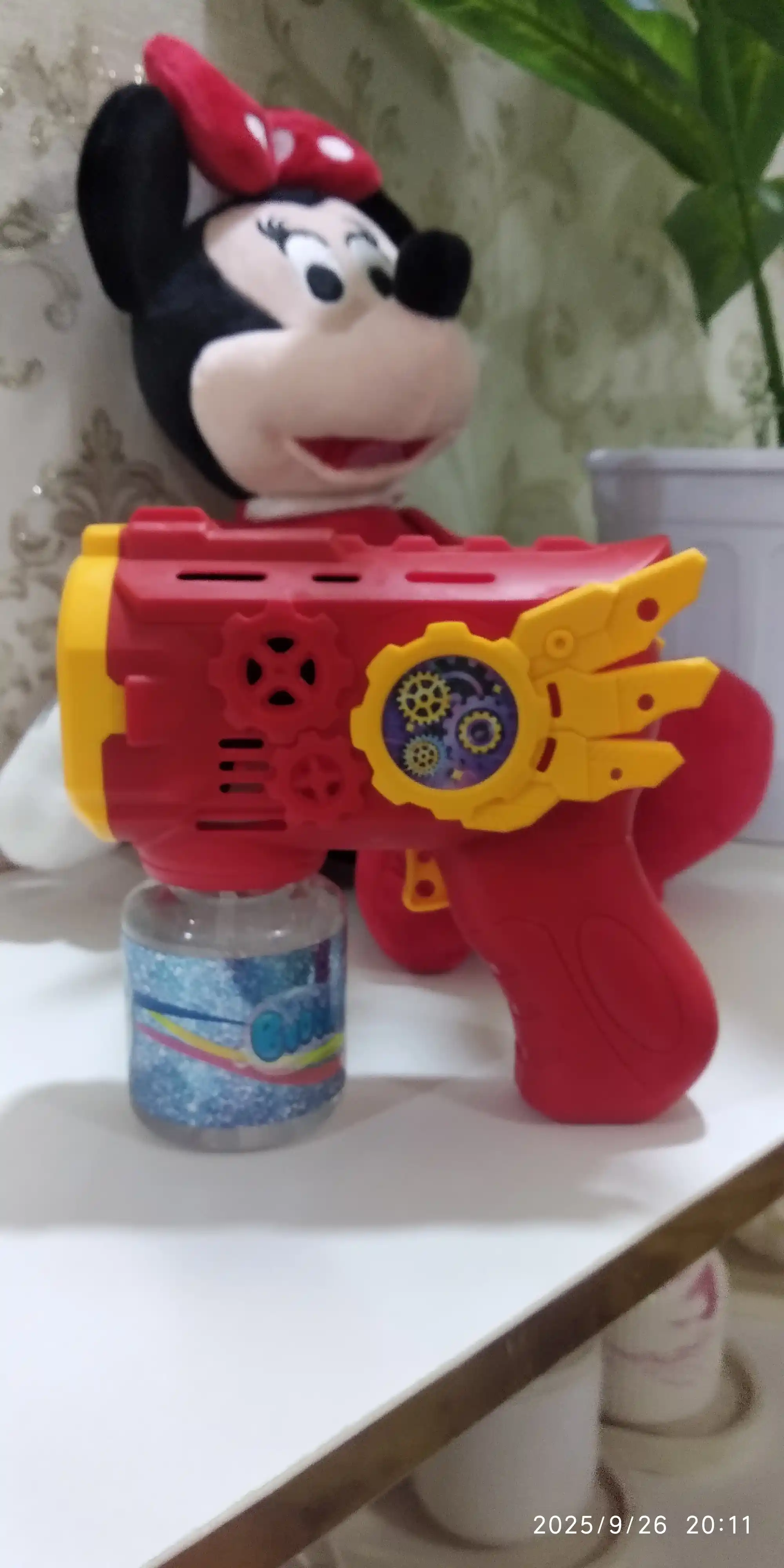 BUBBLE GUN генератор - пистолет мыльных пузырей, игрушка для детей