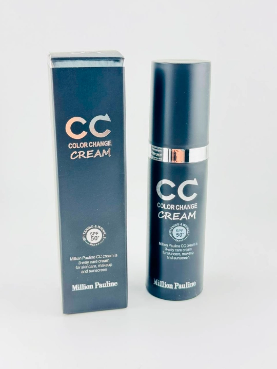 Namlovch va quyoshdan himoyalovchi CC krem Miion Pauline CC Color Change SPF50+ PA, 30 ml
