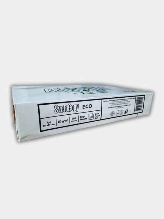 Sariq qog‘oz Svetocopy ECO, A4, 1 o‘ram - 500 varaq