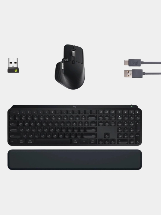 Simsiz klaviatura va sichqoncha Mx keys S combo Logitech