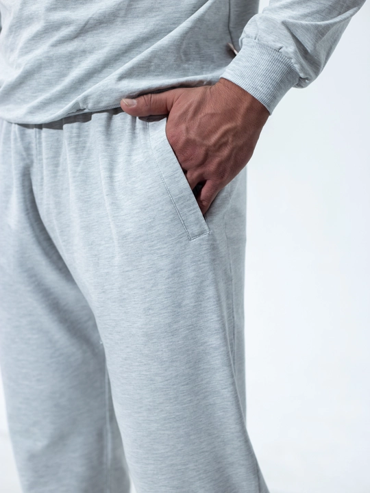 Erkaklar sport shimi ELITEX, trikotaj, paxta, elastik belbog‘li, S–3XL