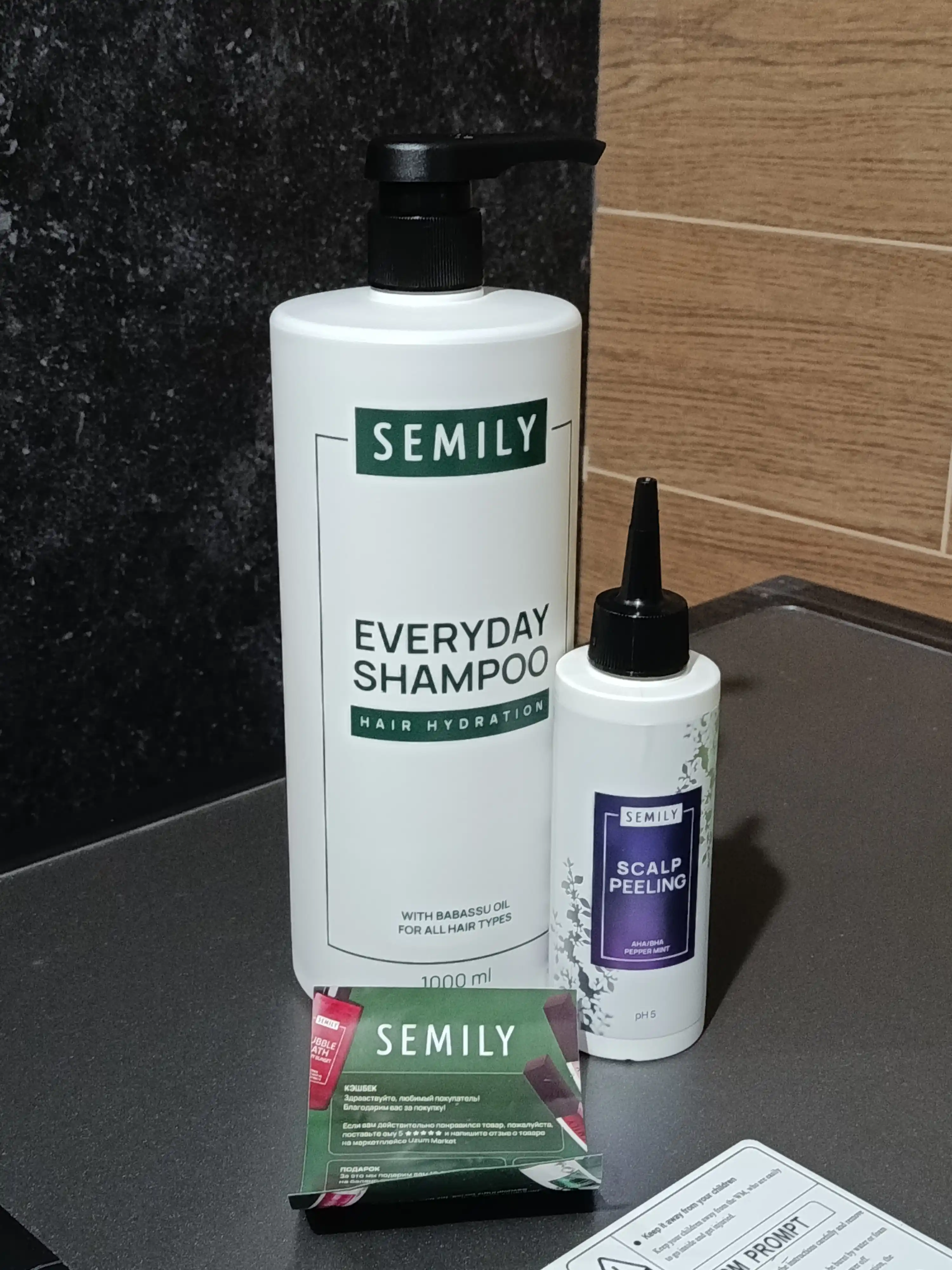 Soch uchun piling SEMILY Kepekka qarshi piling bosh koja uchun skrab, 150 ml