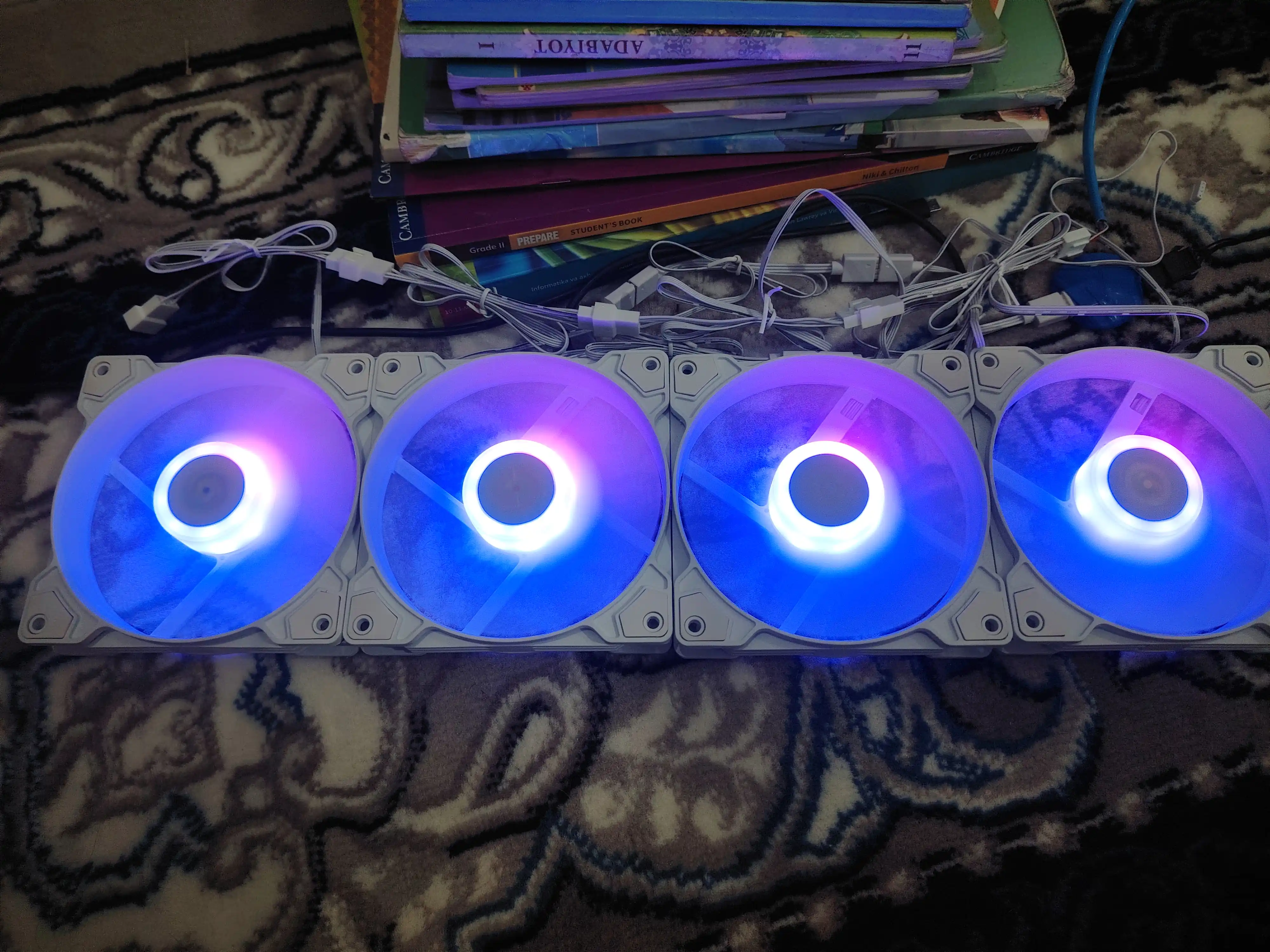 GameMax FN12A-S5 120 mm ARGB yorug‘likli, PWM boshqaruvli korpus ventilyatori