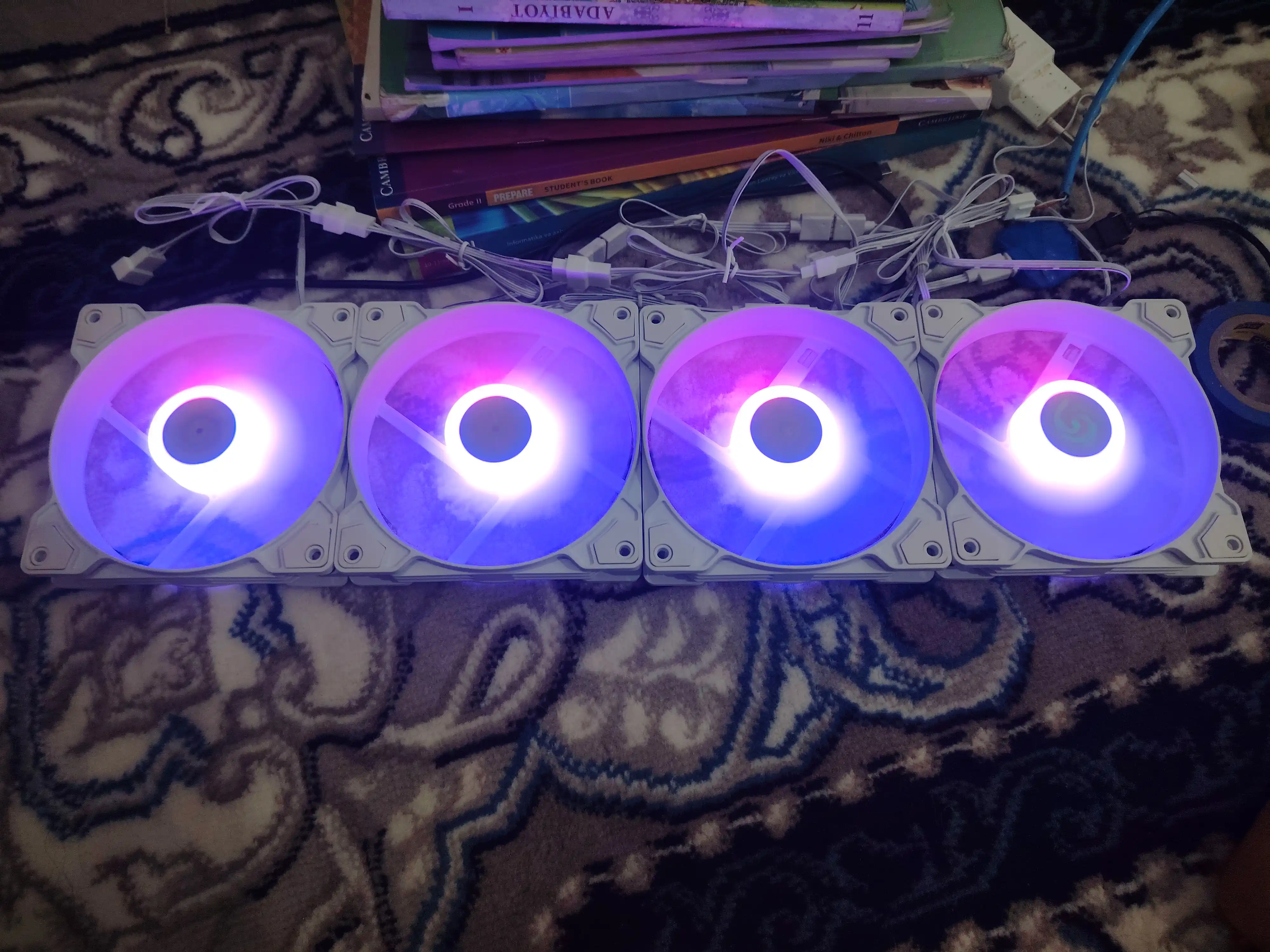 GameMax FN12A-S5 120 mm ARGB yorug‘likli, PWM boshqaruvli korpus ventilyatori