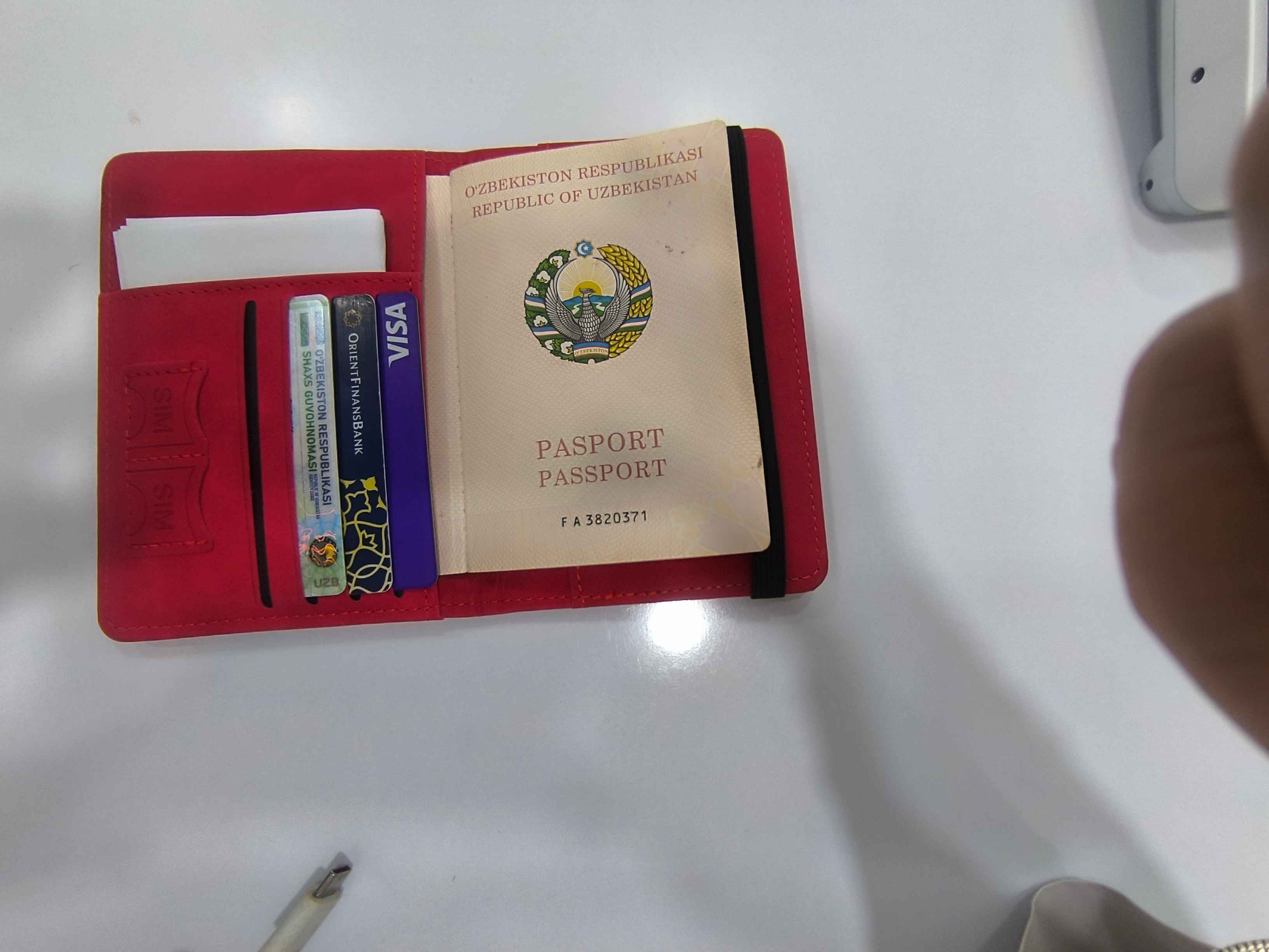 Обложка для загранпаспорта