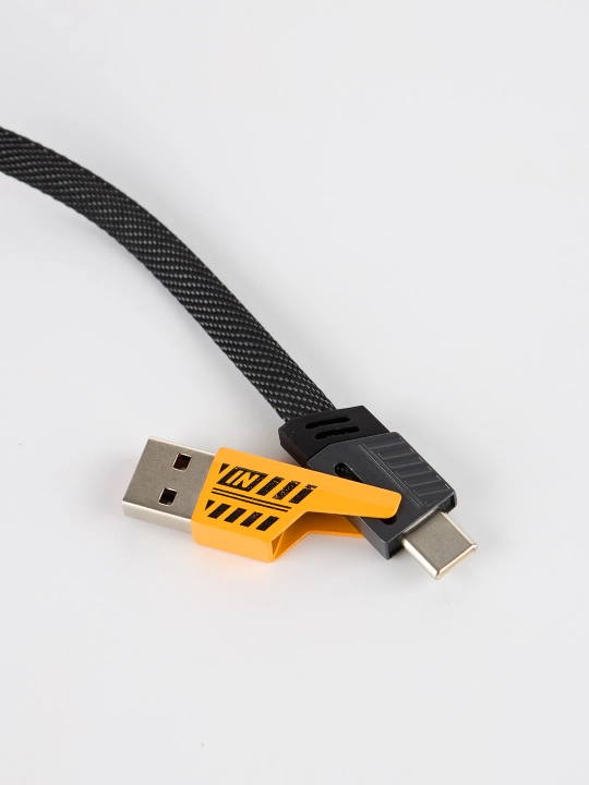 Zaryadlovchi kabeli universal 3 in 1 iPhone, Micro USB, Type-C