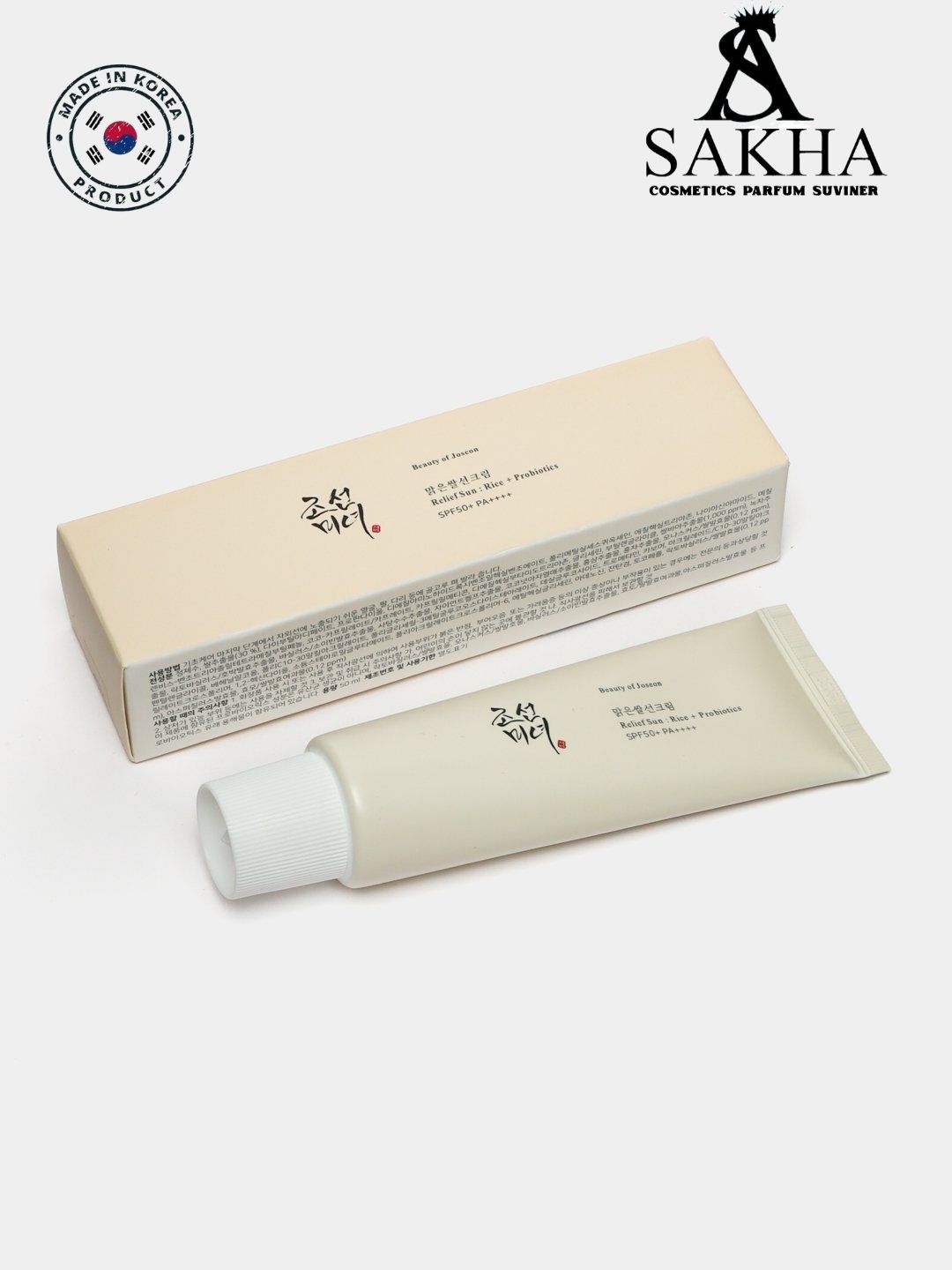 Beauty of Joseon Relief Sun: Rice + Probiotics SPF50+ PA++++ солнцезащитный крем 50 мл