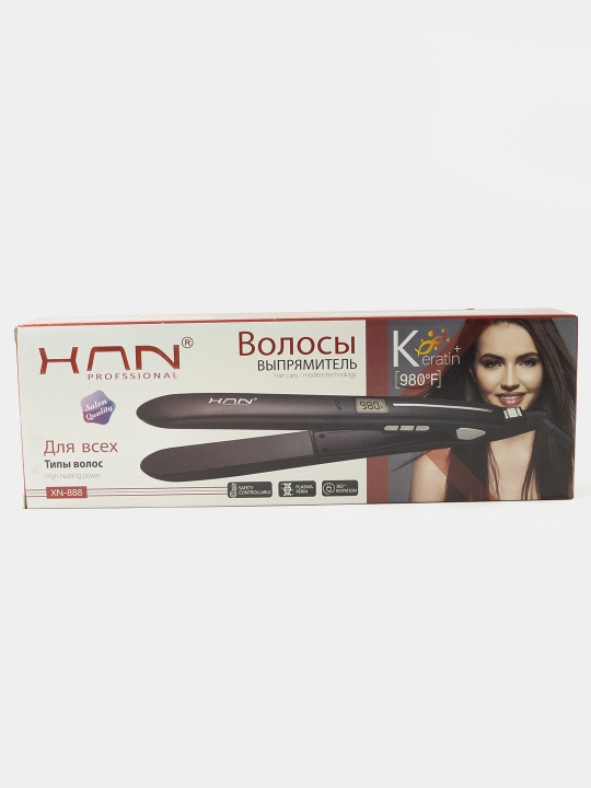 Keratin soch tekislovchi dazmol XAN XN-888, LED displeyli