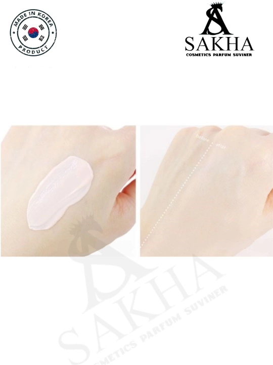 Tabiiy namlantiruvchi va tetiklashtiruvchi quyoshdan himoyalovchi krem SPF 50+ PA++++, 50 ml