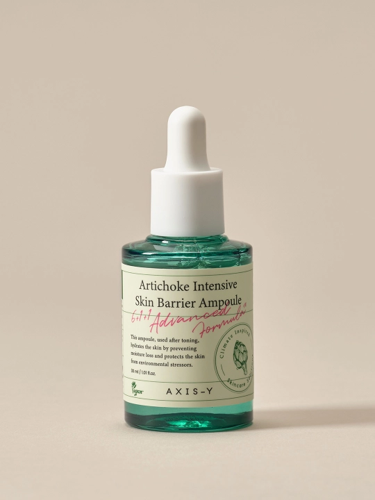 AXIS-Y Artichoke Intensive SkinBarrier Ampoule Namlantiruvchi va himoya qiluvchi sivorotka - 
