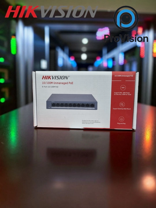 Hikvision DS-3E0110MP-E/M Boshqarilmaydigan PoE kaliti - 