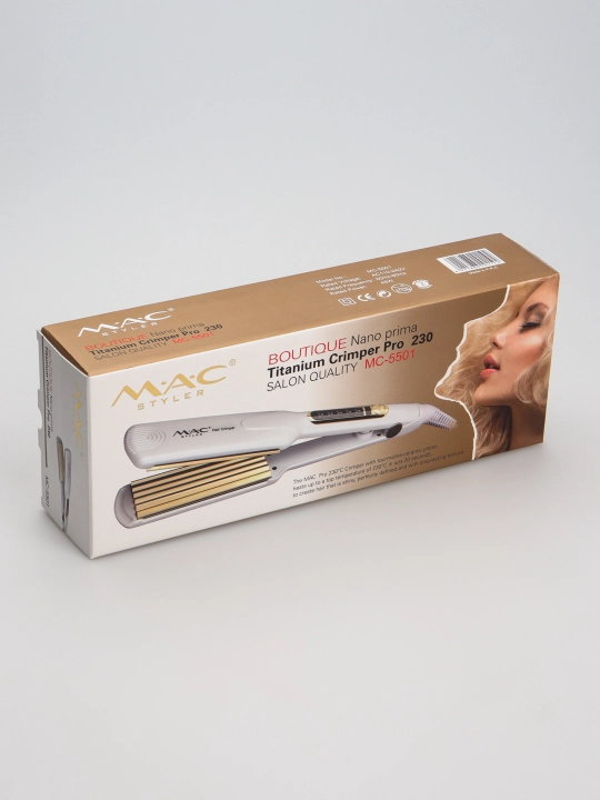 Professional soch uchun gafri dazmol MAC Styler MC-5501, MC-5582, keramik plastinali